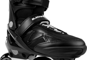 Rolki Blackwheels Dynamic szybkościowe regulowane czarne r. 40-43 10