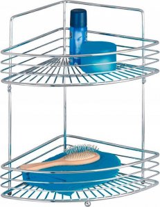 Koszyk prysznicowy Wenko Wenko Milano 16821100 srebrny 2