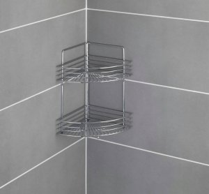 Koszyk prysznicowy Wenko Wenko Milano 16821100 srebrny 5