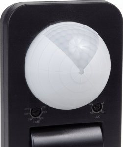 Maclean Czujnik ruchu PIR Maclean MCE243 B na podczerwień, IP65, max 2000W, czarny 3