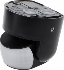 Maclean Czujnik ruchu PIR Maclean, na podczerwień, IP65, czarny, zasięg 12m, max. obiążenie 800/1200W, MCE468 B 9