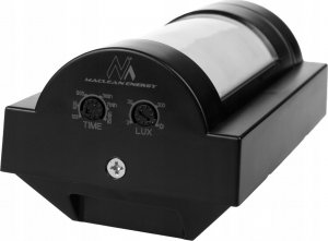 Maclean Czujnik ruchu PIR Maclean, zewnętrzny na podczerwień, nie reaguje na zwierzęta, max.1200W, IP65, MCE385 B 5