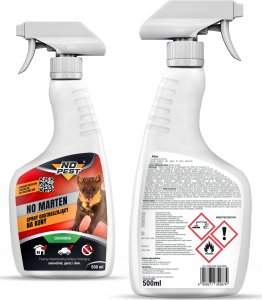 NO PEST Spray na Kuny 500ml Środek Płyn Preparat do Odstraszania Kun i Gryzoni Odstraszacz Kun 3