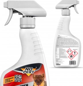 NO PEST Spray na Kuny 500ml Środek Płyn Preparat do Odstraszania Kun i Gryzoni Odstraszacz Kun 4