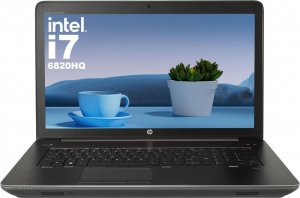 Laptop HP Zbook 17 G3 i7-6820HQ 16GB 512GB SSD 17" 1600x900 Windows 11 Pro Aluminium 1