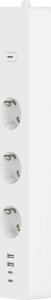 Listwa zasilająca Woox WOOX R6132 Inteligentna Smart listwa WiFi, 3 gniazda AC, 2 porty USB 2.0, 2 porty USB-C 2