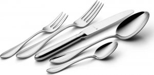 WMF WMF Premiere sada příborů, 30 kusů, lžíce, vidlička, nůž, lžička, dezertní vidlička, nerezová ocel 15