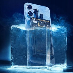 Powerbank Wekome Power bank 10000 mAh Super Charging z wbudowanym kablem USB-C & Lightning PD 20W + QC 22.5W 11