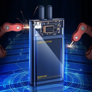 Powerbank Wekome Power bank 10000 mAh Super Charging z wbudowanym kablem USB-C & Lightning PD 20W + QC 22.5W 5