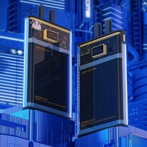 Powerbank Wekome Power bank 10000 mAh Super Charging z wbudowanym kablem USB-C & Lightning PD 20W + QC 22.5W 6