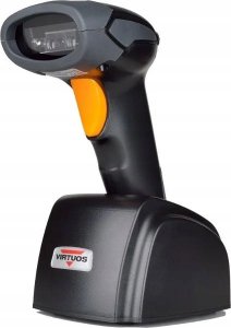 Czytnik kodów kreskowych Virtuos Virtuos CCD čtečka Virtuos HW-311A, bezdrátová, USB základna, černá 6