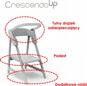 Chicco Crescendo Up- pomocnik kuchenny dla dzieci do krzesełka 2