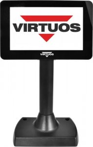Virtuos Virtuos 7" LCD barevný zákaznický displej Virtuos SD700F, USB, černý 1