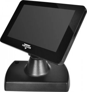 Virtuos Virtuos 7" LCD barevný zákaznický displej Virtuos SD700F, USB, černý 7