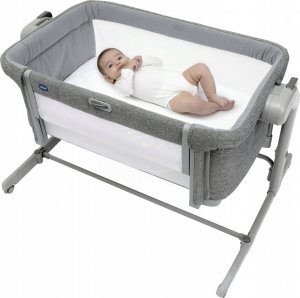 Chicco Łóżeczko dostawne Next2Me Magic EVO Dark Grey 11
