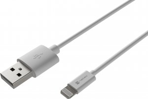 Kabel USB Natec USB-A - Lightning 1 m Biały (NKA-2148) 1