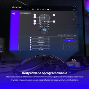 Mysz Endorfy LIV Plus Wireless  (EY6A016) 9