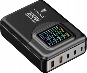 Ładowarka Viking Viking nabíječka USB GaN 200W PD Pro 2