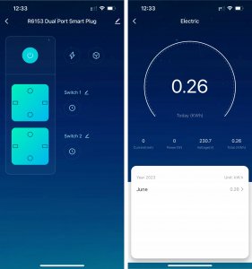 Woox WOOX R6153 Inteligentne smart gniazdko podwójne 8
