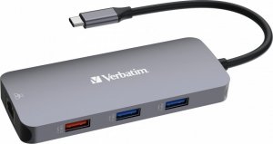 Stacja/replikator Verbatim CMH-09 USB-C (32152) 1