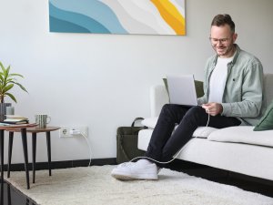 Ładowarka Trust Ładowarka MAXO USB-C 100W biała 12