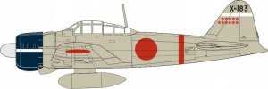 Airfix Model plastikowy Mitsubishi A6M2b Zero 1/72 1