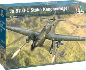 Italeri Model plastikowy Ju-87G-1 Stuka Kanonenvogel 1/48 1
