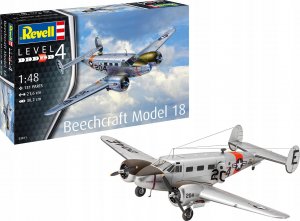 Revell Model plastikowy Samolot Beechcraft model 18 1/48 1