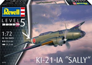 Revell Model plastikowy Ki-21-LA Sally 1/72 7