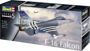 Revell Model plastikowy Samolot 50TH Anniversary F-16 Falcon 1/32 2