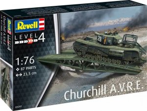 Revell Model plastikowy Churchill A.V.R.E 1/76 3