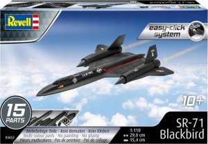 Revell Model plastikowy SR-71 Blackbird Easy-Click 1/110 2