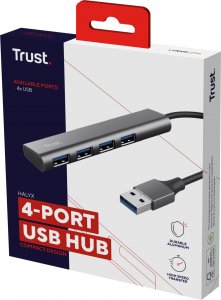 HUB USB Trust Halyx 4x USB-A 3.0 3.2 Gen1 3.1 Gen1 (24947) 7