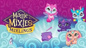 Tm Toys Maskotka interaktywna Magic Mixies Lampa Dżina Różowa 4