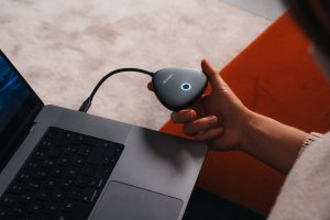 System przekazu sygnału AV Verbatim Transmiter obrazu Verbatim WDA-02 bezprzewodowy z koncentratorem 12