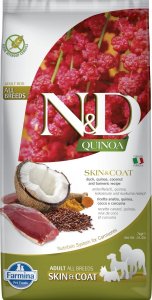 Farmina FARMINA N&D Quinoa Skin & Coat Kaczka - sucha karma dla psa - 7 kg 1