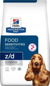 Hills  HILL's Prescription Diet Food Sensitivites z/d - sucha karma dla psa - 10 kg 1