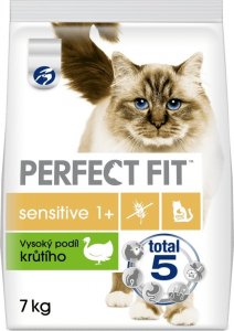 Perfect Fit PERFECT FIT Sensitive sucha karma dla kota z indykiem 7kg 2