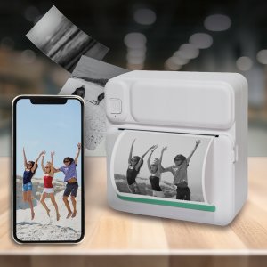 Drukarka etykiet Vakoss Drukarka termiczna Vakoss AZ-P2108X mini 3