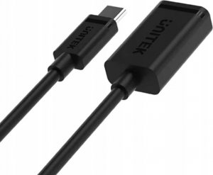 Kabel USB Unitek USB-C - USB-A 1 m Czarny (C476BK-1M) 3