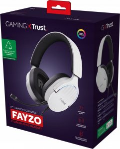 Słuchawki Trust GXT490W FAYZO Białe (25302) 3