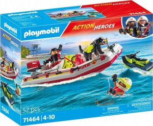 Playmobil Playmobil Action Heroes 71464 Łódz straży pożarnej ze skuterem wodnym 1