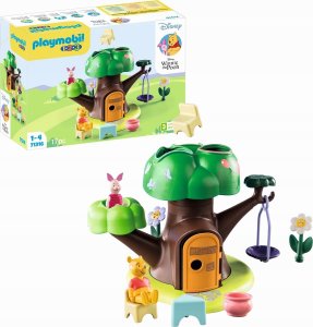 Playmobil Playmobil Disney & Winnie the Pooh 1.2.3 & Disney: Domek w drzewie Kubusia Puchatka i Prosiaczka 71316 1