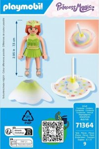 Playmobil Playmobil Princess Magic 71364 Niebiański tęczowy bączek z księżniczką 8