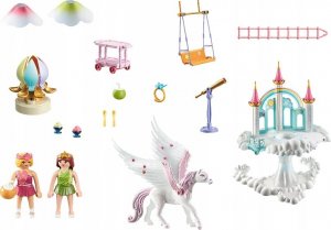 Playmobil Princess Magic 71359 Niebiański tęczowy zamek 3