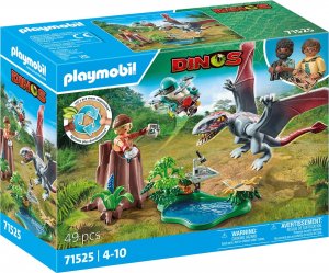 Playmobil Zestaw figurek Dinos 71525 Stacja badawcza dla dinozaurów Dimorfodonów 1