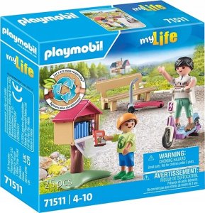 Playmobil Zestaw figurek My Life 71511 Wymiana książek 1