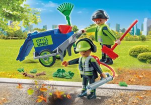 Playmobil Zestaw z figurkami City Action 71434 Zespół sprzatający miasto 3