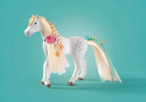 Playmobil - Horses of Waterfall Isabella i klacz Lioness z myjnią dla koni 71354 9