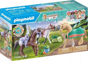 Playmobil Zestaw z figurkami Horses 71356 3 konie: Morgan, Quarter Horse i Angloar 1